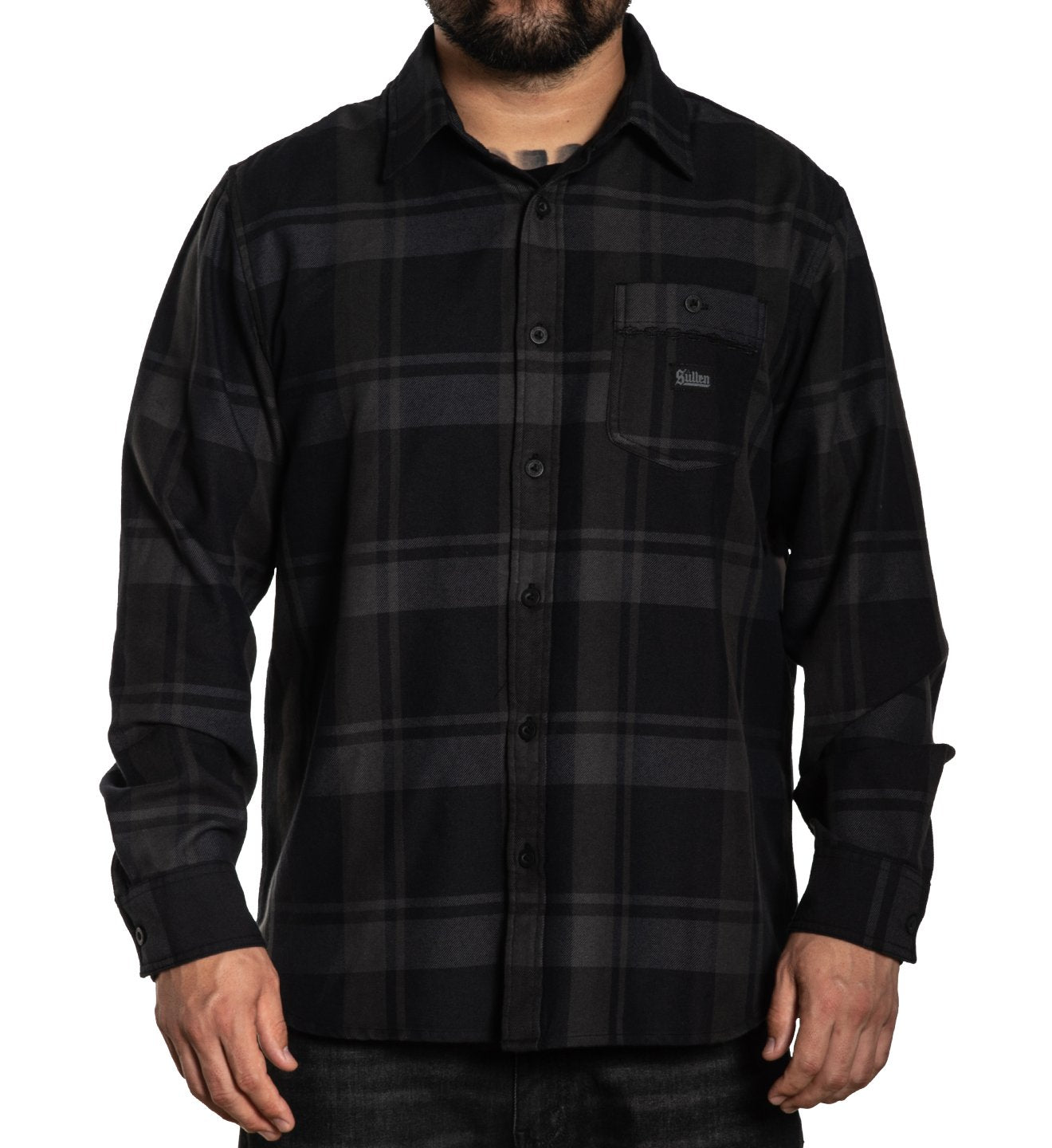 OVERCAST FLANNEL BLACK