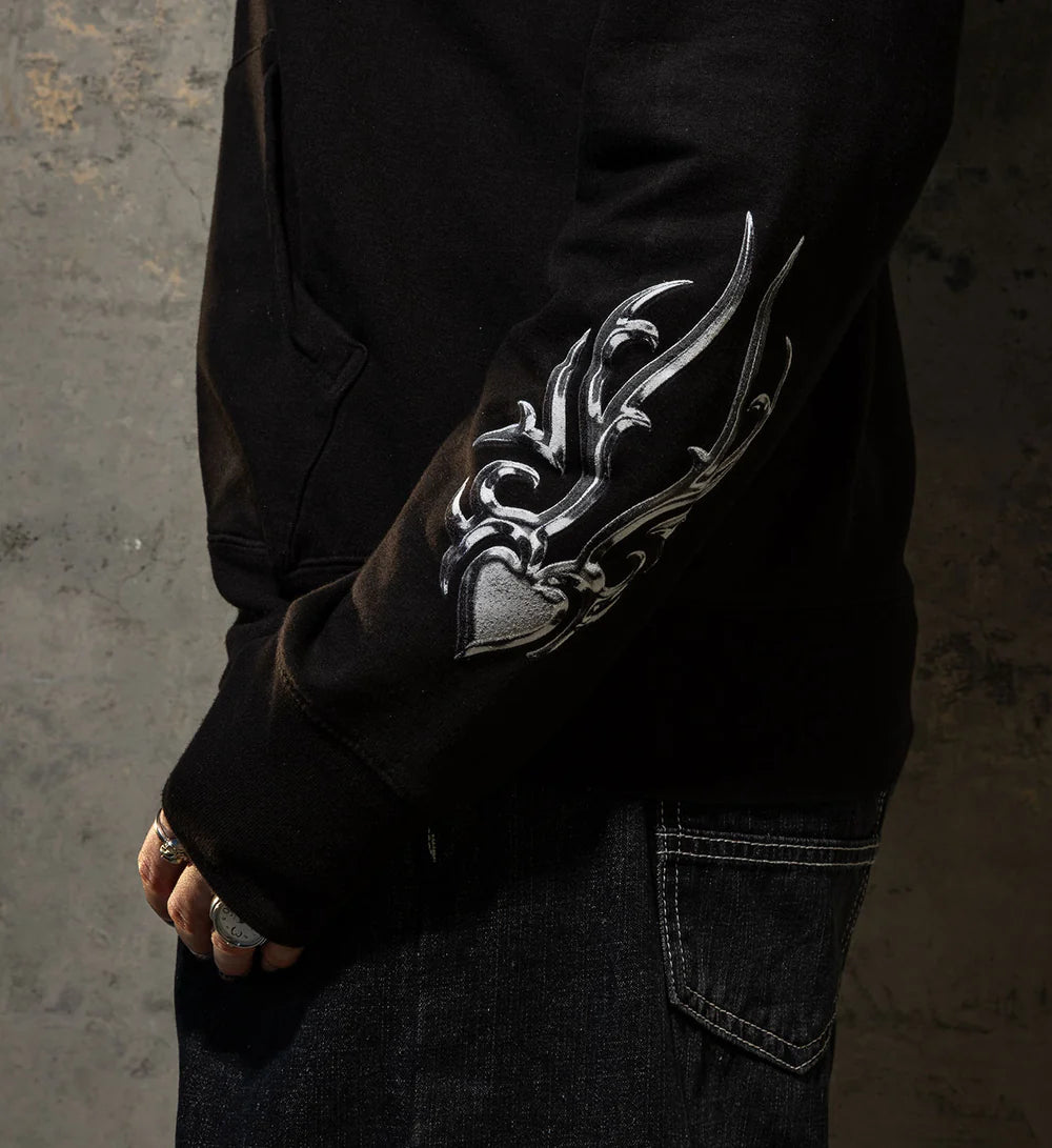 CHROME BUTTERFLY HOODIE