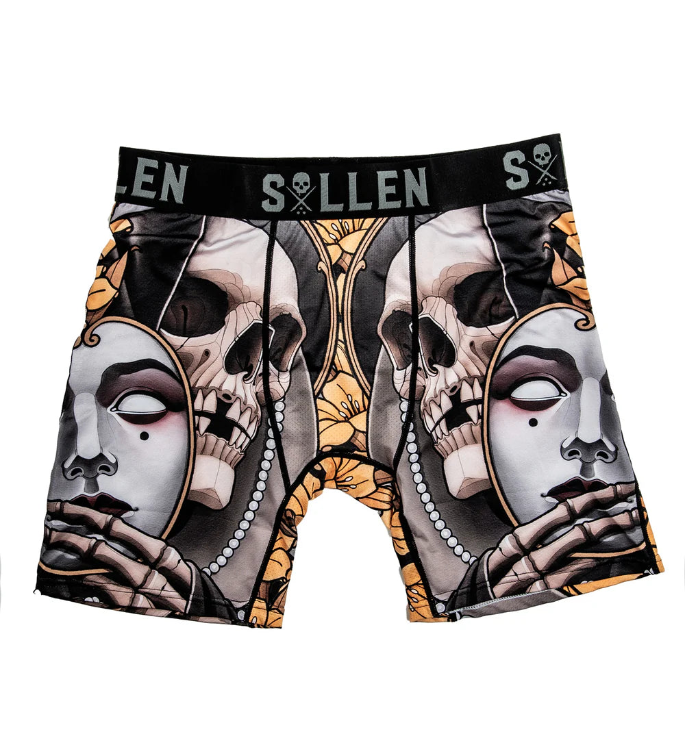 BENEATH BOXERS