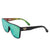 CHOLOHAFLYS GLASSES MATTE BLACK/GREEN