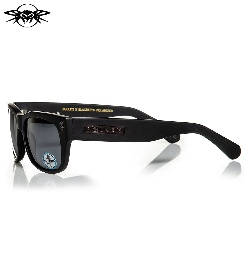 NEXT CHAPTER BLACK GLOSS CHROME POLAR SUNGLASSES