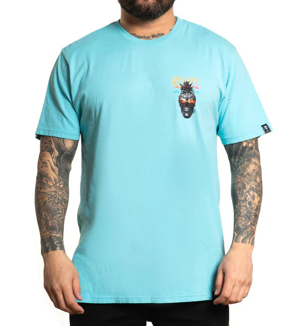 PINEAPPLE PARADISE AQUA PREMIUM TEE