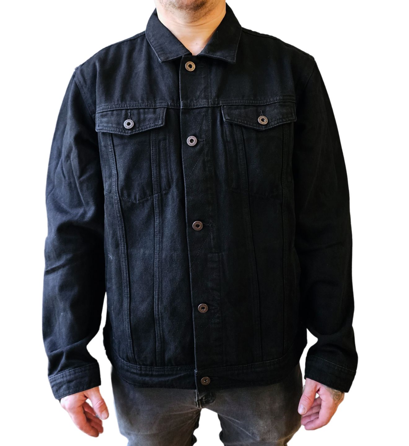 EASY RIDER DENIM JACKET BLACK WASH