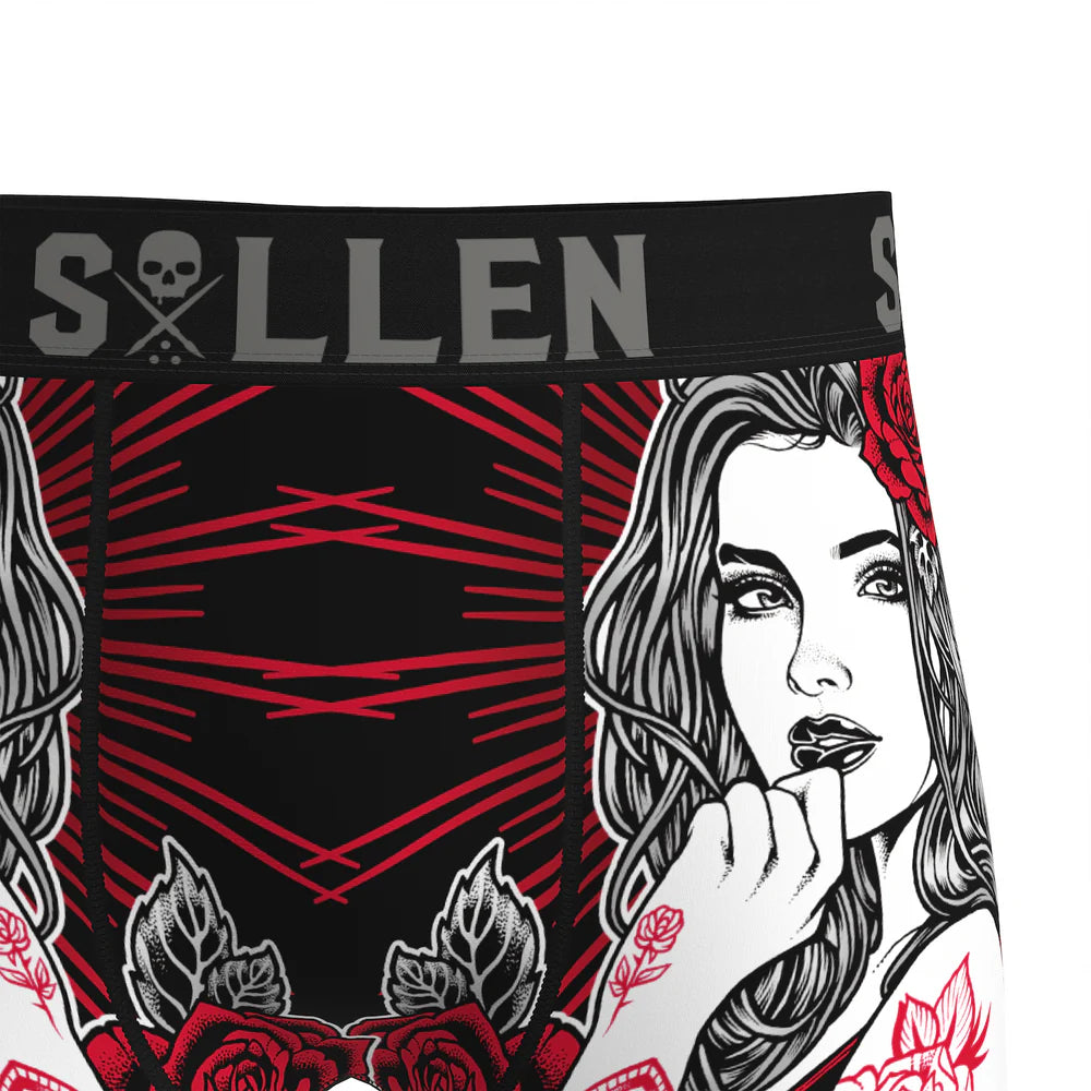 RED ROSES BOXER
