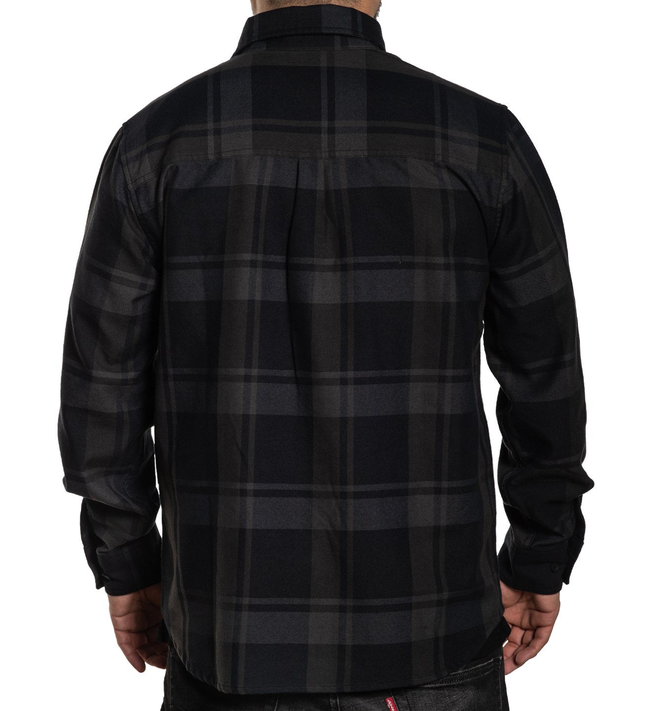 OVERCAST FLANNEL BLACK