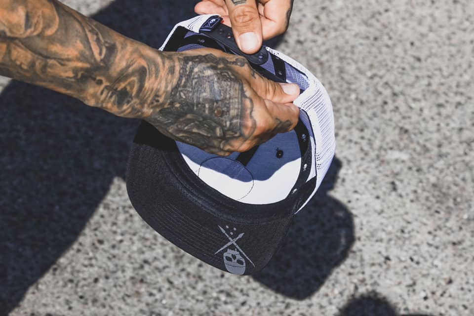 BOH MESH SNAPBACK BLACK/WHITE