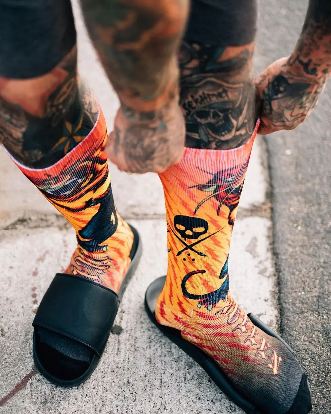 ENEKO PANTHER SUBLIMATED SOCKS