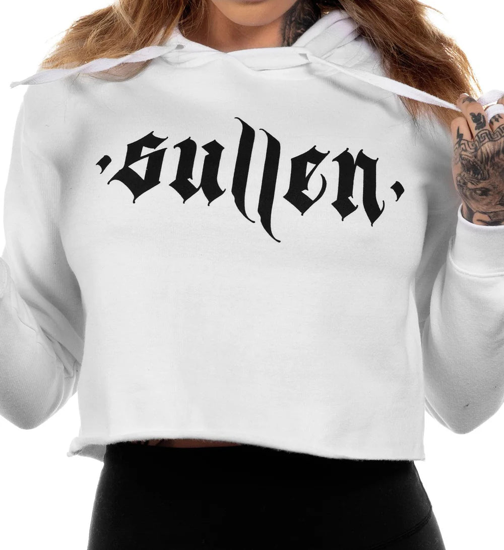 ANGEL CROP HOOD WHITE