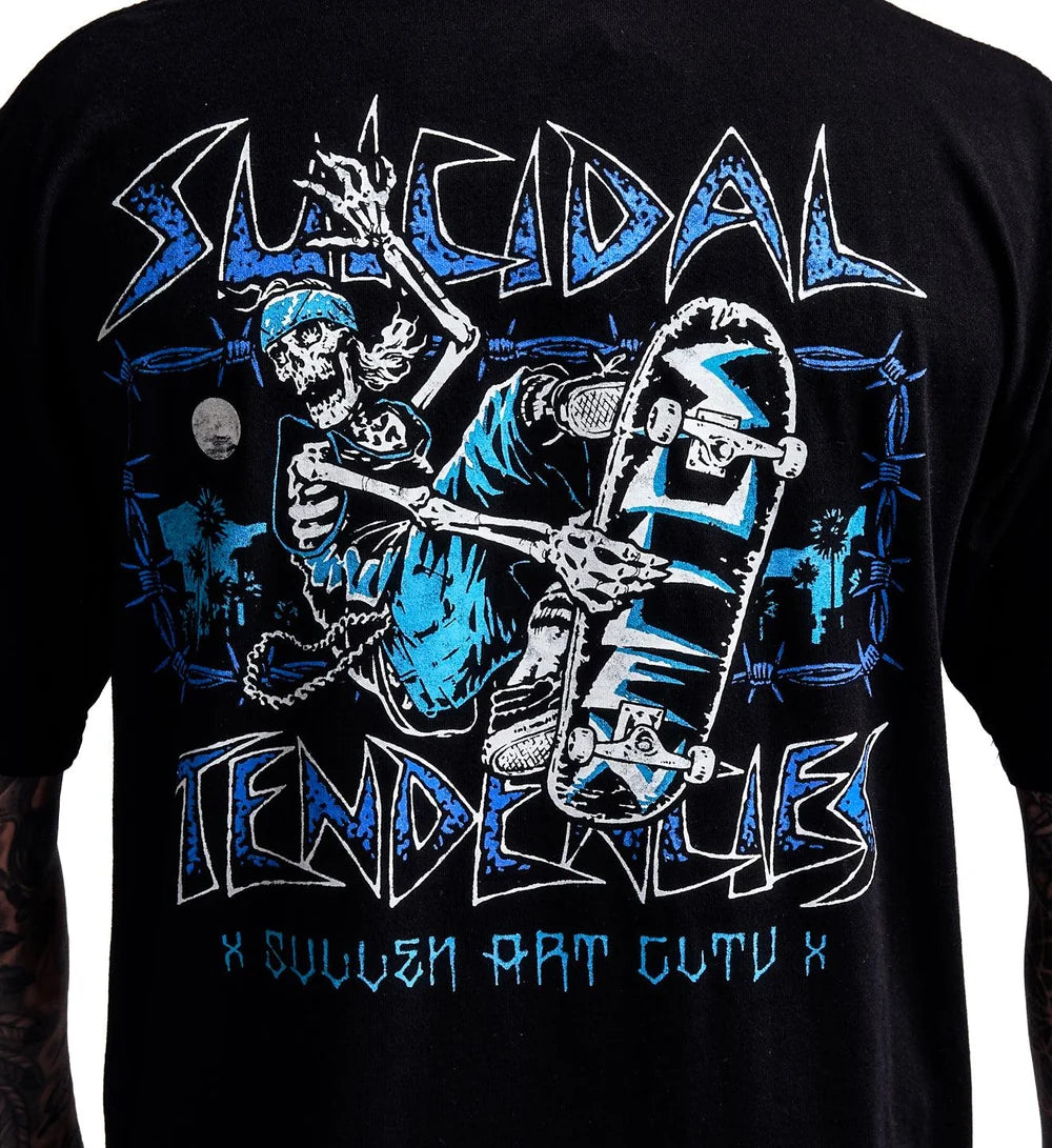 SULLEN X ST SK8R "1 TON" PREMIUM TEE
