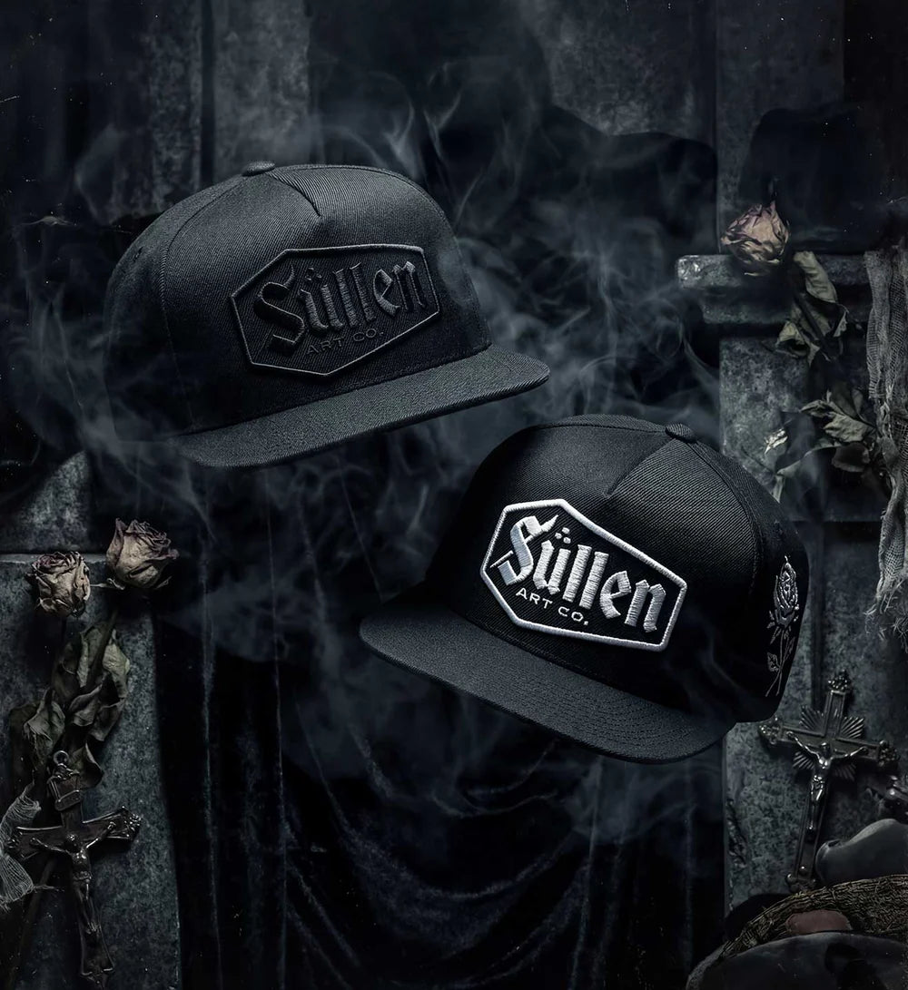 LAST RITES SNAPBACK BLACK BLACK