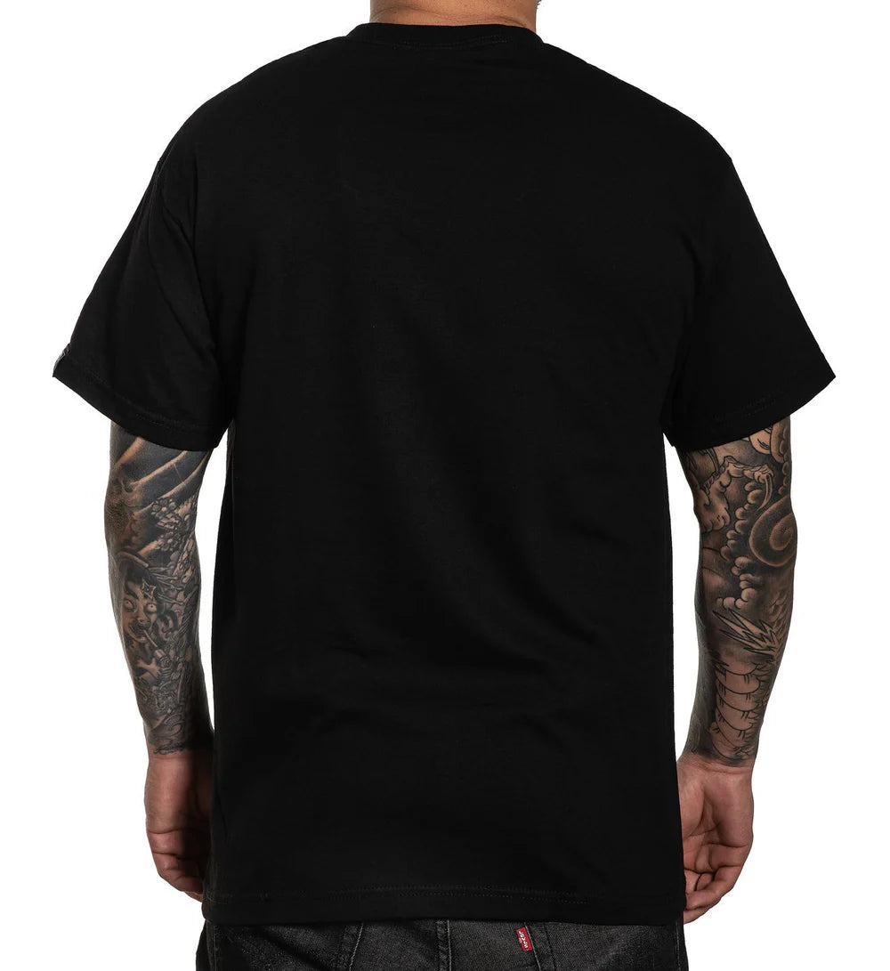SOLID STANDARD BLACK TEE