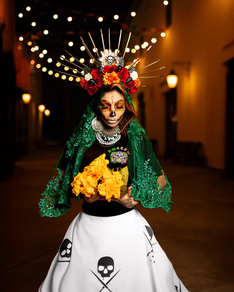 SUGAR SKULL GIRL PREMIUM TEE