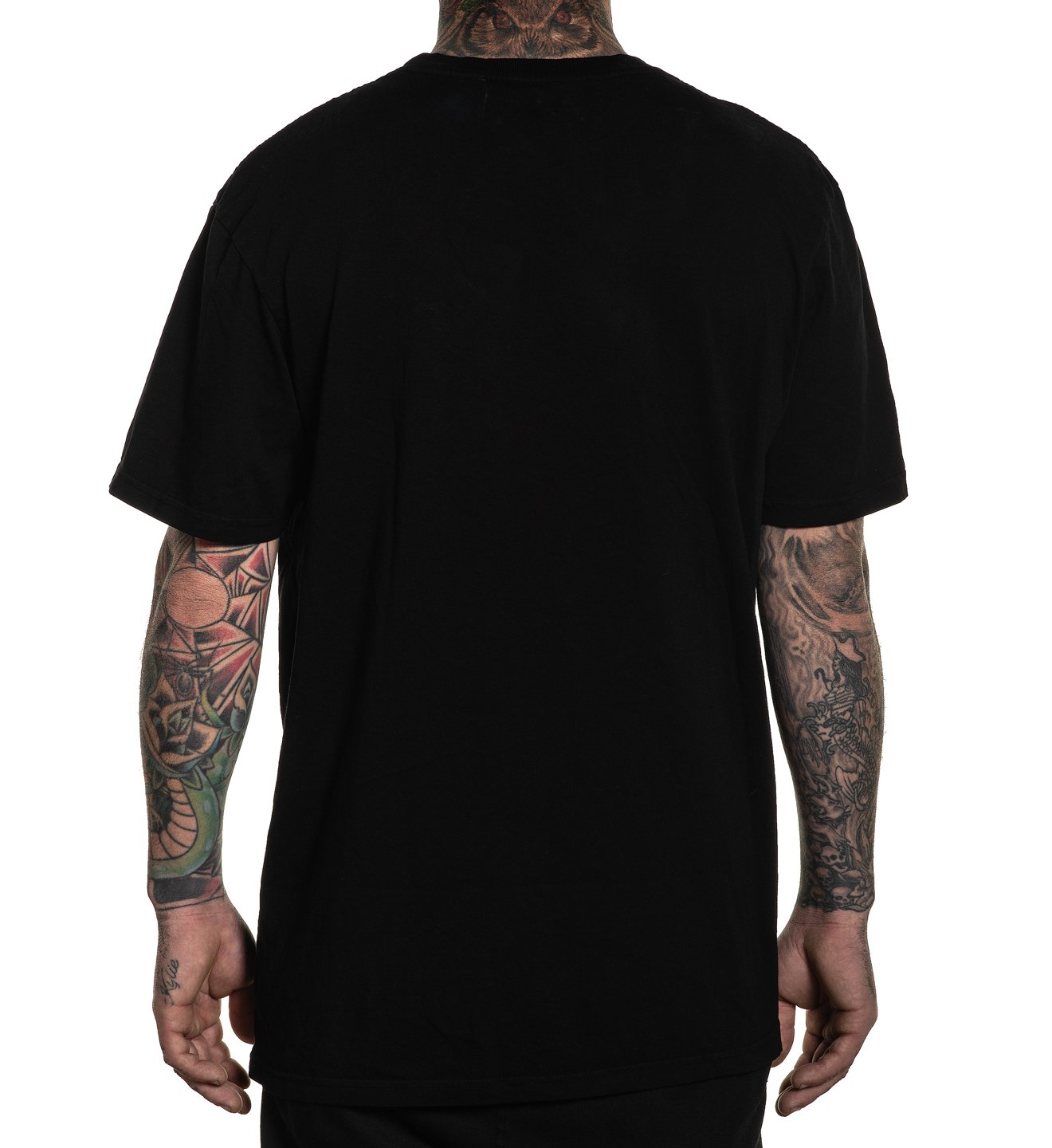 THE SOLIDS PREMIUM TEE JET BLACK