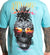 PINEAPPLE PARADISE AQUA PREMIUM TEE