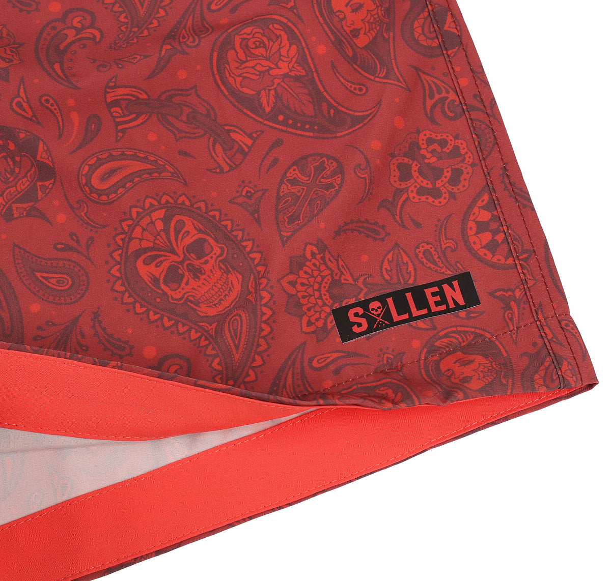 MEXICALI E-WAIST BOARDSHORT RED