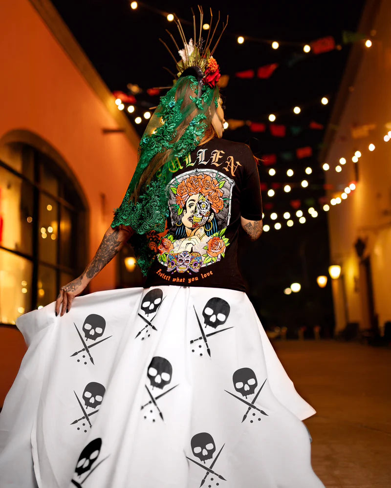 SUGAR SKULL GIRL PREMIUM TEE