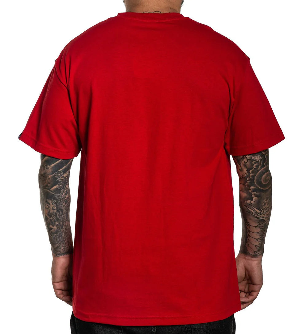 SOLID STANDARD RED TEE