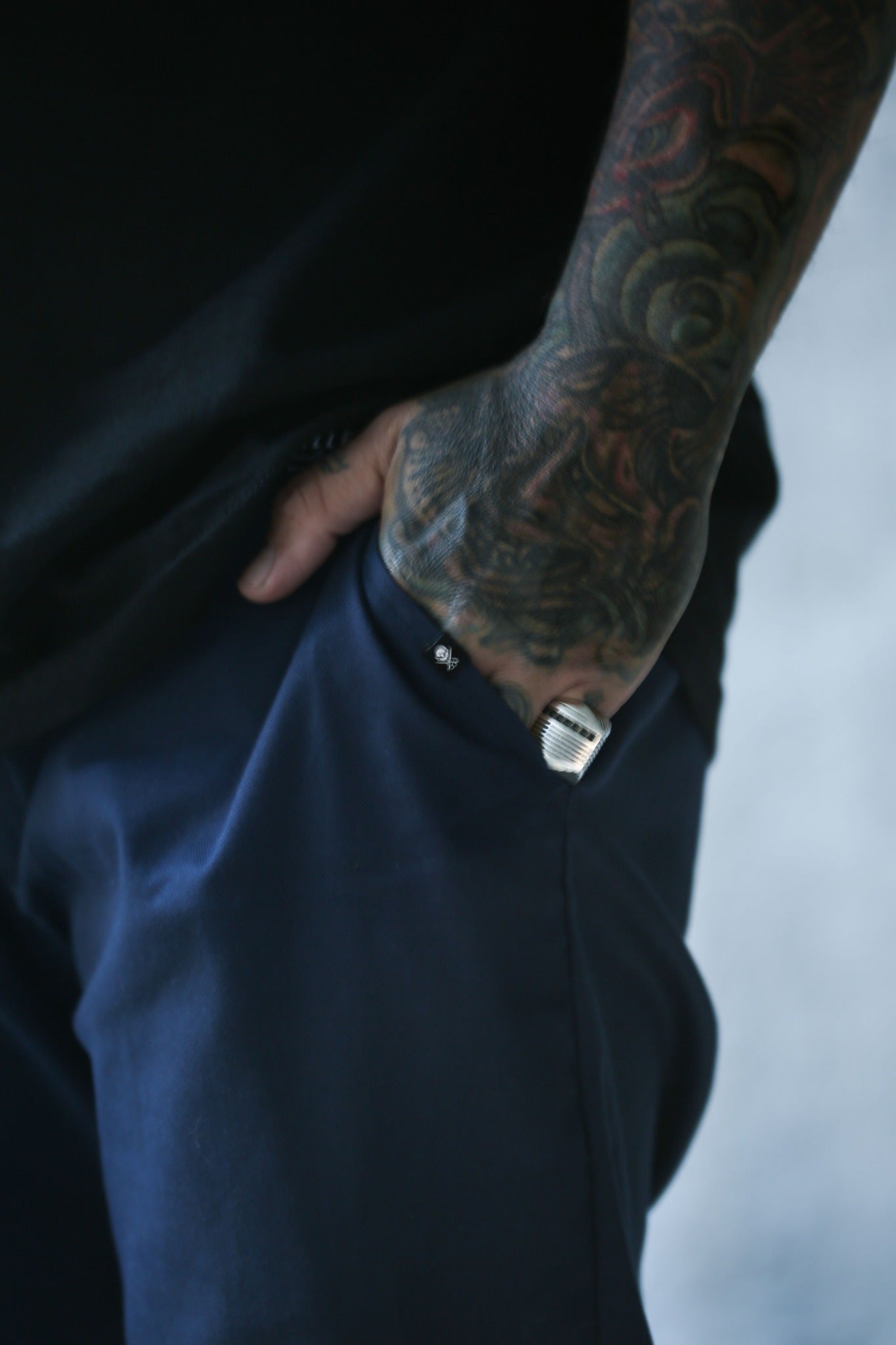 925 RELAXED FIT CHINO STRETCH PANT DARK NAVY