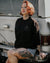 EVER CREW FLEECE JET BLACK