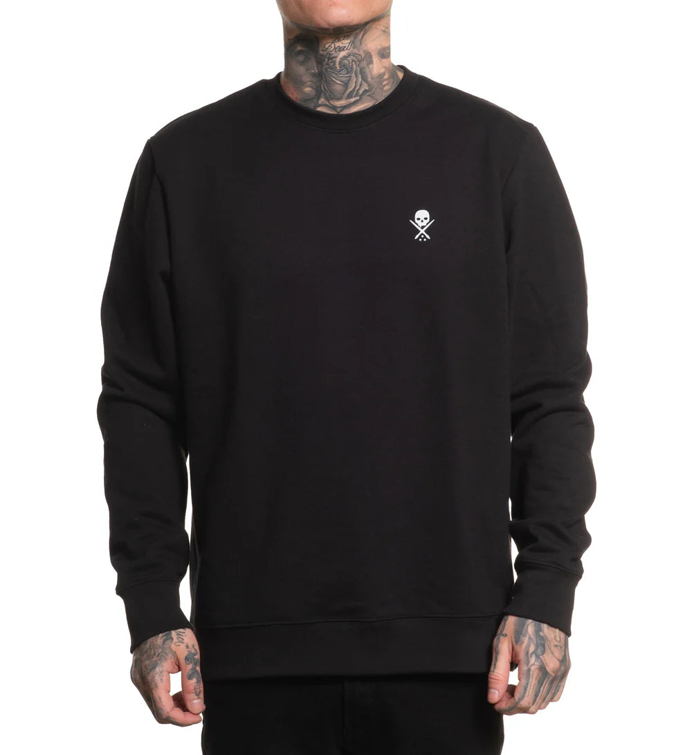 BADGE FRECH TERRY CREW JTBK