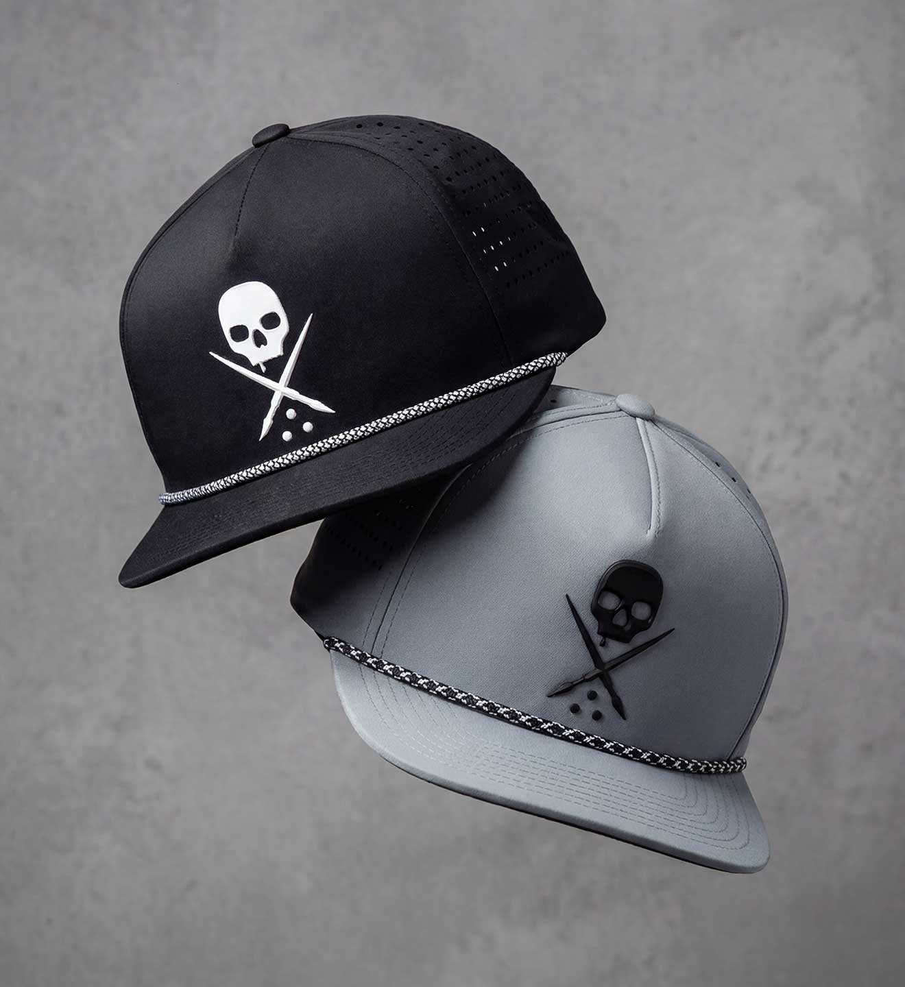 VENT BADGE SNAPBACK BLACK