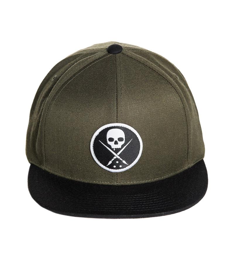 EDGED GREEN SNAPBACK