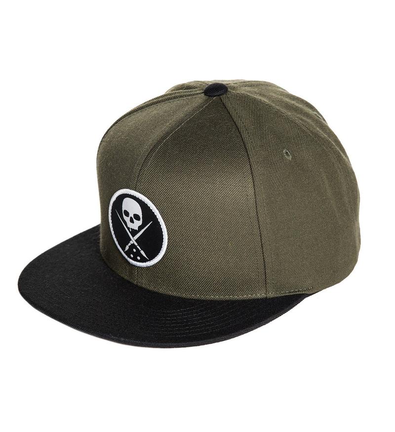 EDGED GREEN SNAPBACK