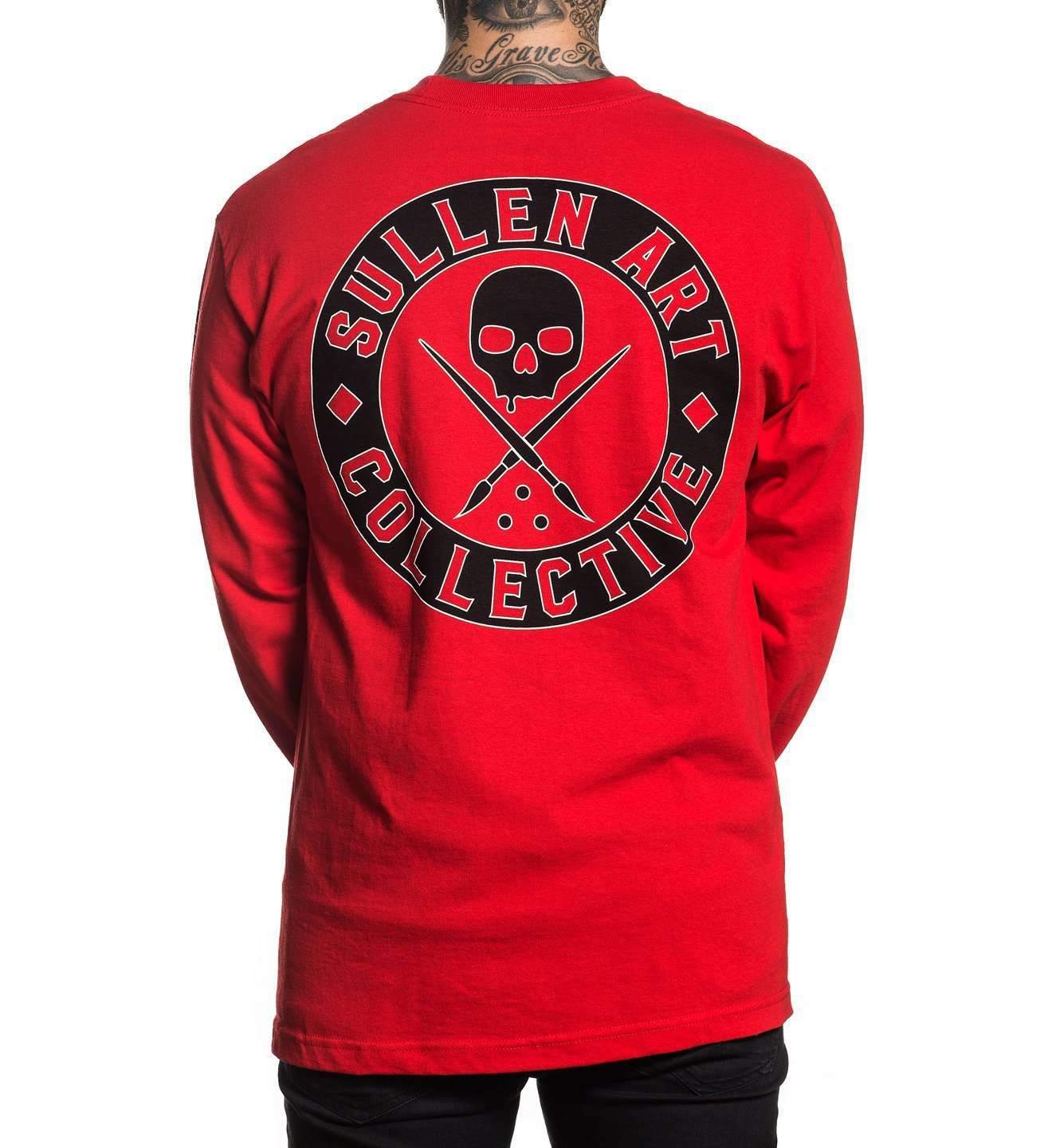 BADGE OF HONOR RED LONG SLEEVE