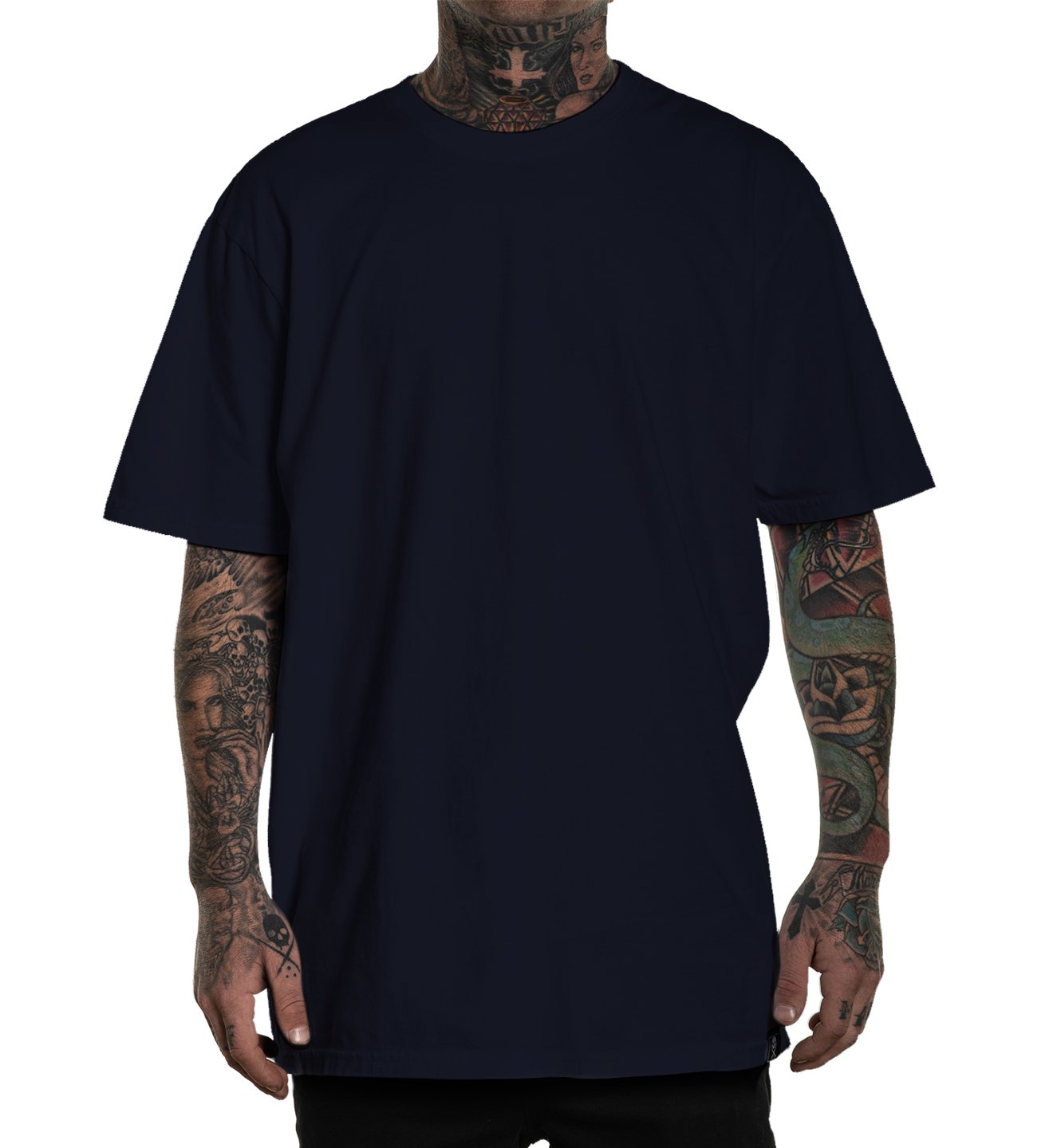 THE SOLIDS PREMIUM TEE OBSIDIAN