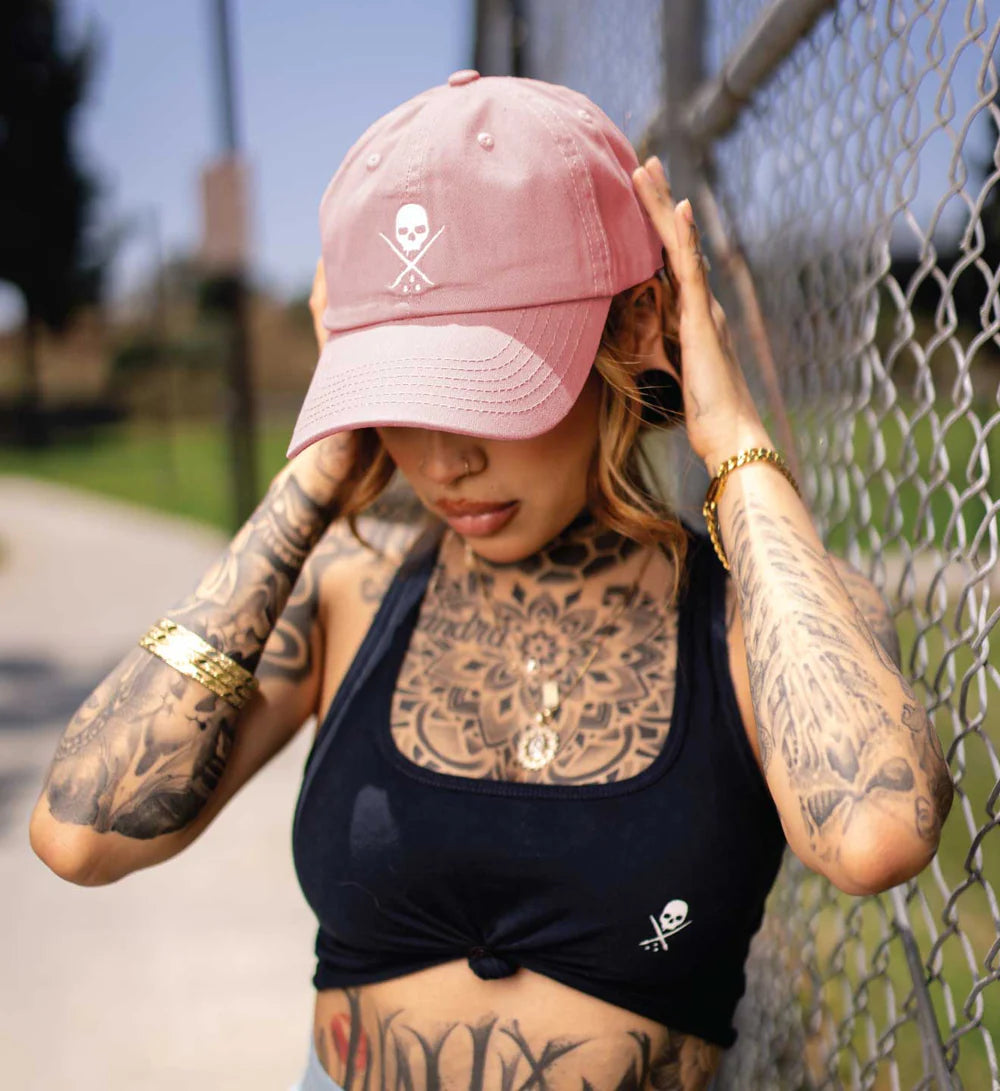 POP BADGE HAT PINK