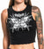 HEXWING CROP - BLACK