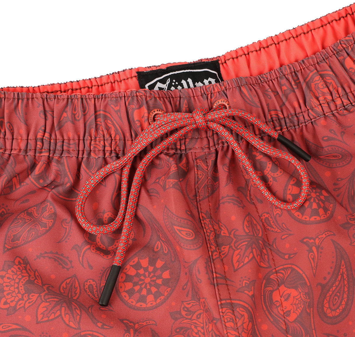 MEXICALI E-WAIST BOARDSHORT RED