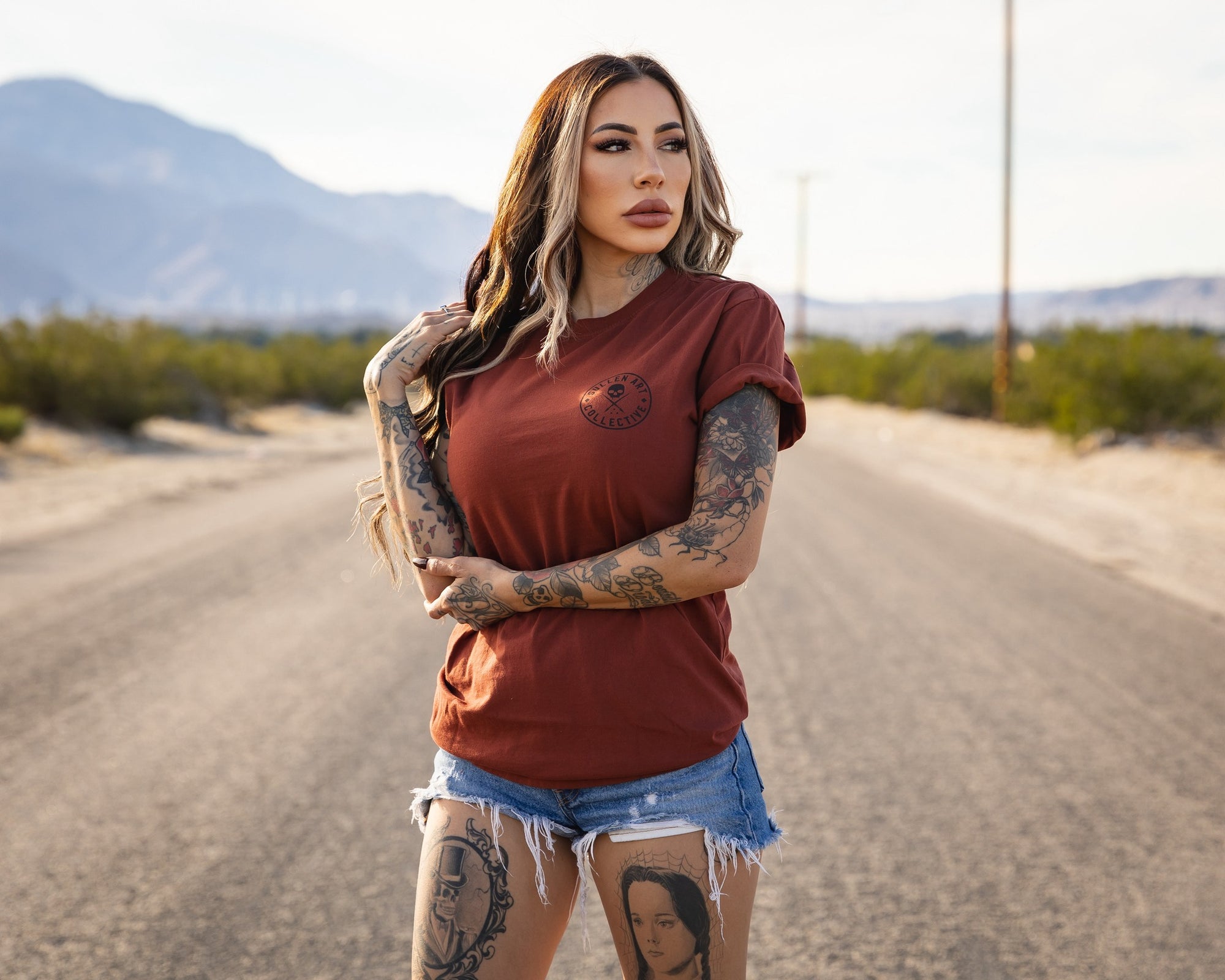 EVER BURNT HENNA PREMIUM TEE