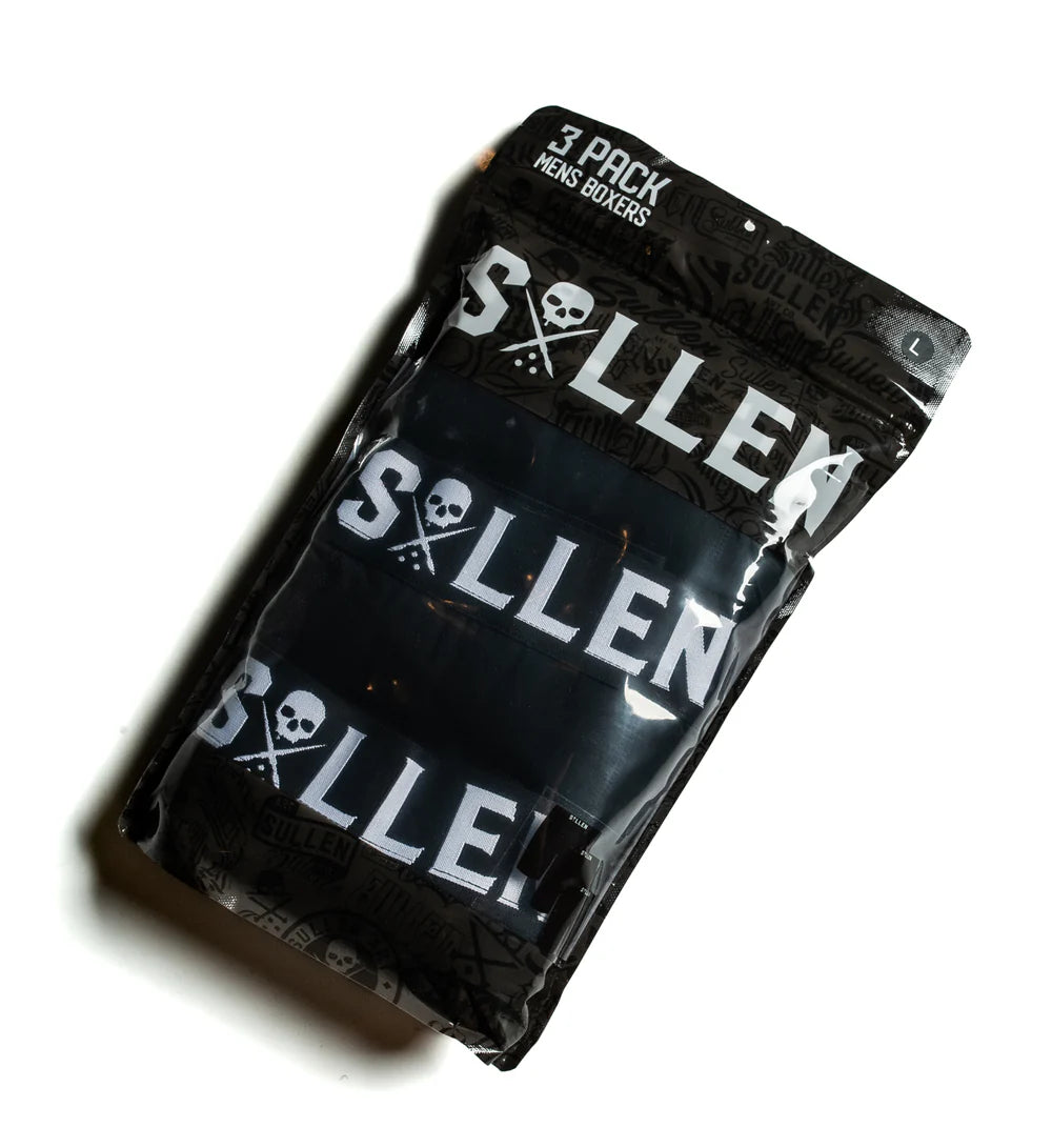SOLID LUXE BOXERS 3 PACK