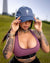 POP BADGE HAT BLUE