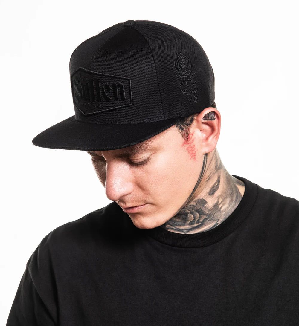 LAST RITES SNAPBACK BLACK BLACK