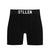 SOLID LUXE BOXERS - BLACK