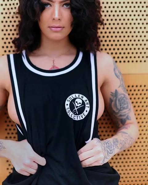BOH JERSEY TANK BLACK/WHITE