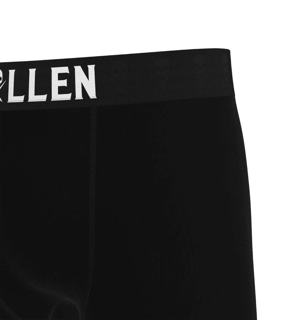 SOLID LUXE BOXERS - BLACK