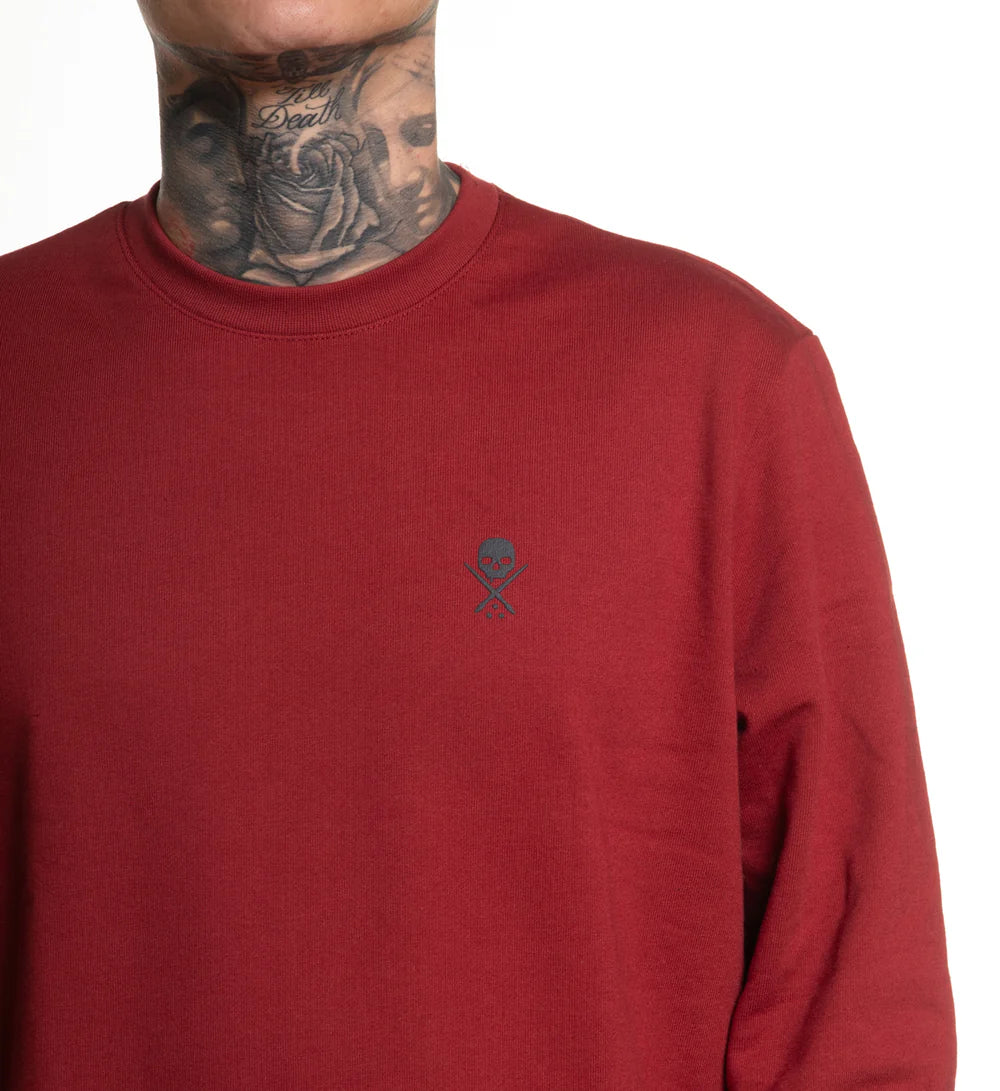 BADGE FRECH TERRY CREW SDT