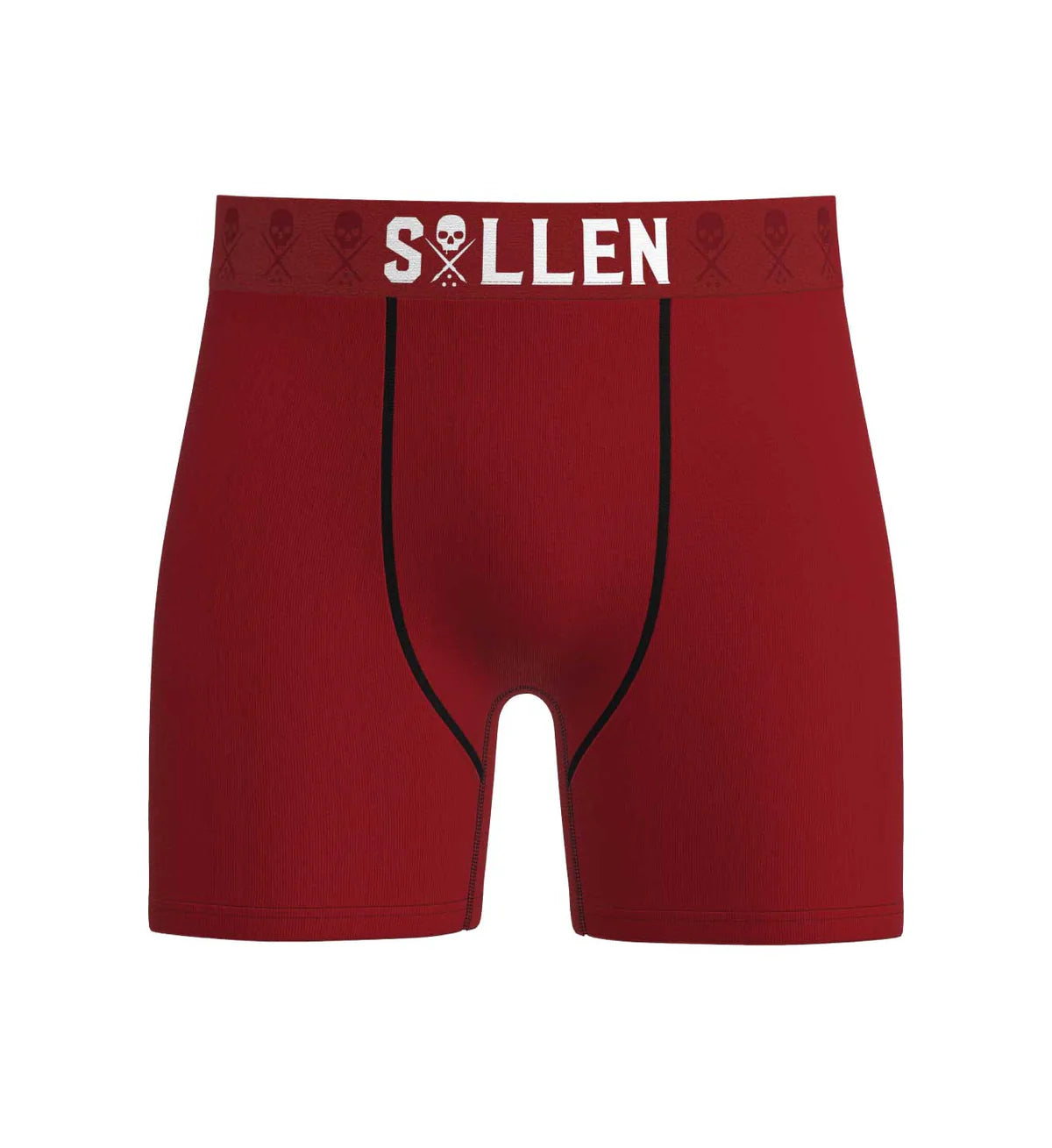 SOLID LUXE BOXERS - DARK RED