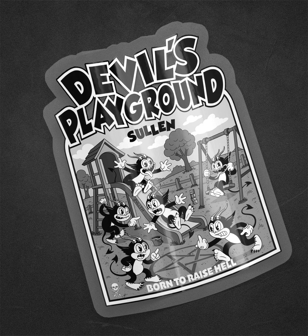 DEVILS PLAYGROUND STICKER