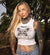 HEXWING CROP - WHITE