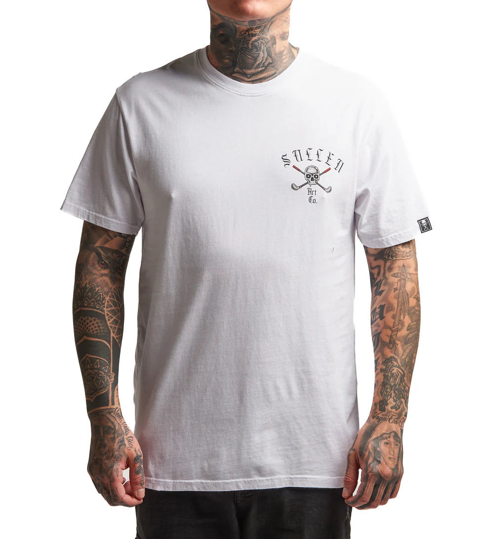 NICE PUTT WHITE PREMIUM TEE