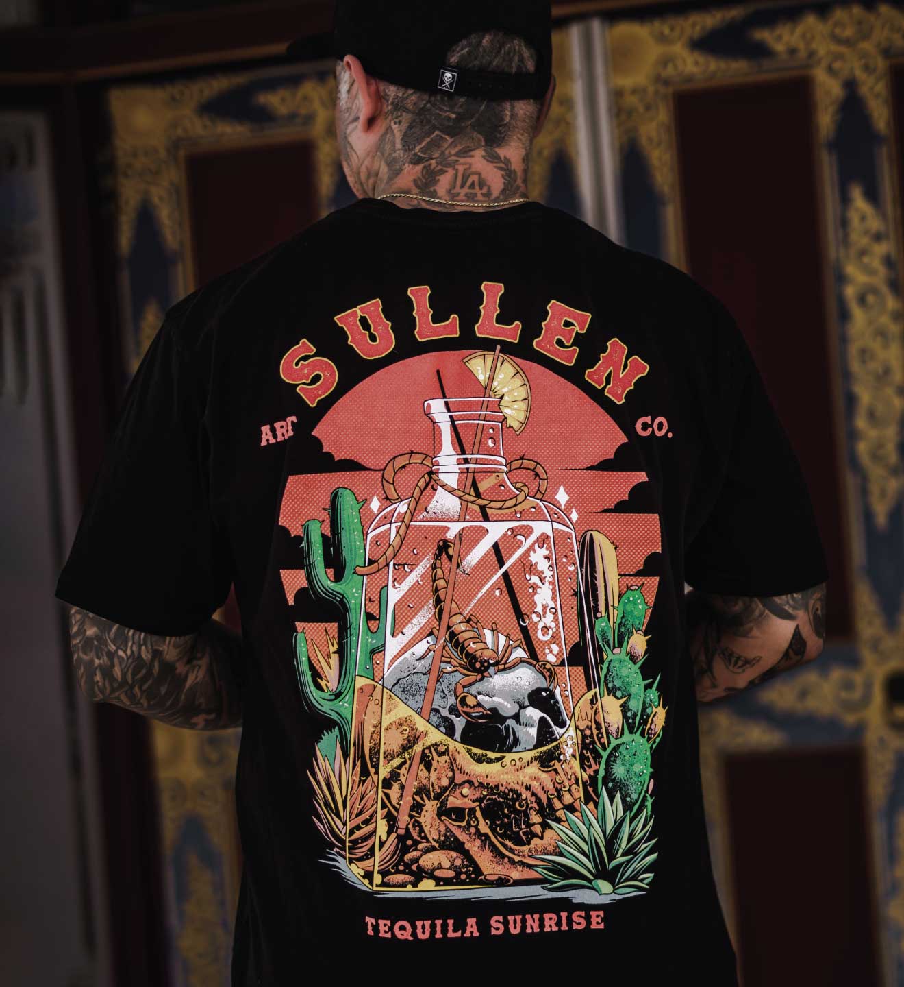 Sullen - Camiseta De Manga Corta Para Hombre Con Diseño De