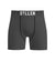 SOLID LUXE BOXERS - DARK GREY