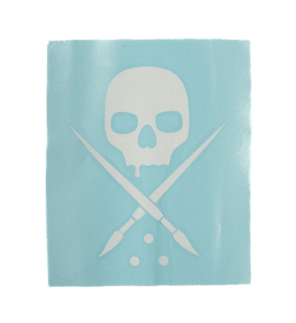 6" BADGE STICKER