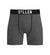 SOLID LUXE BOXERS - DARK HEATHER GREY