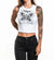 HEXWING CROP - WHITE