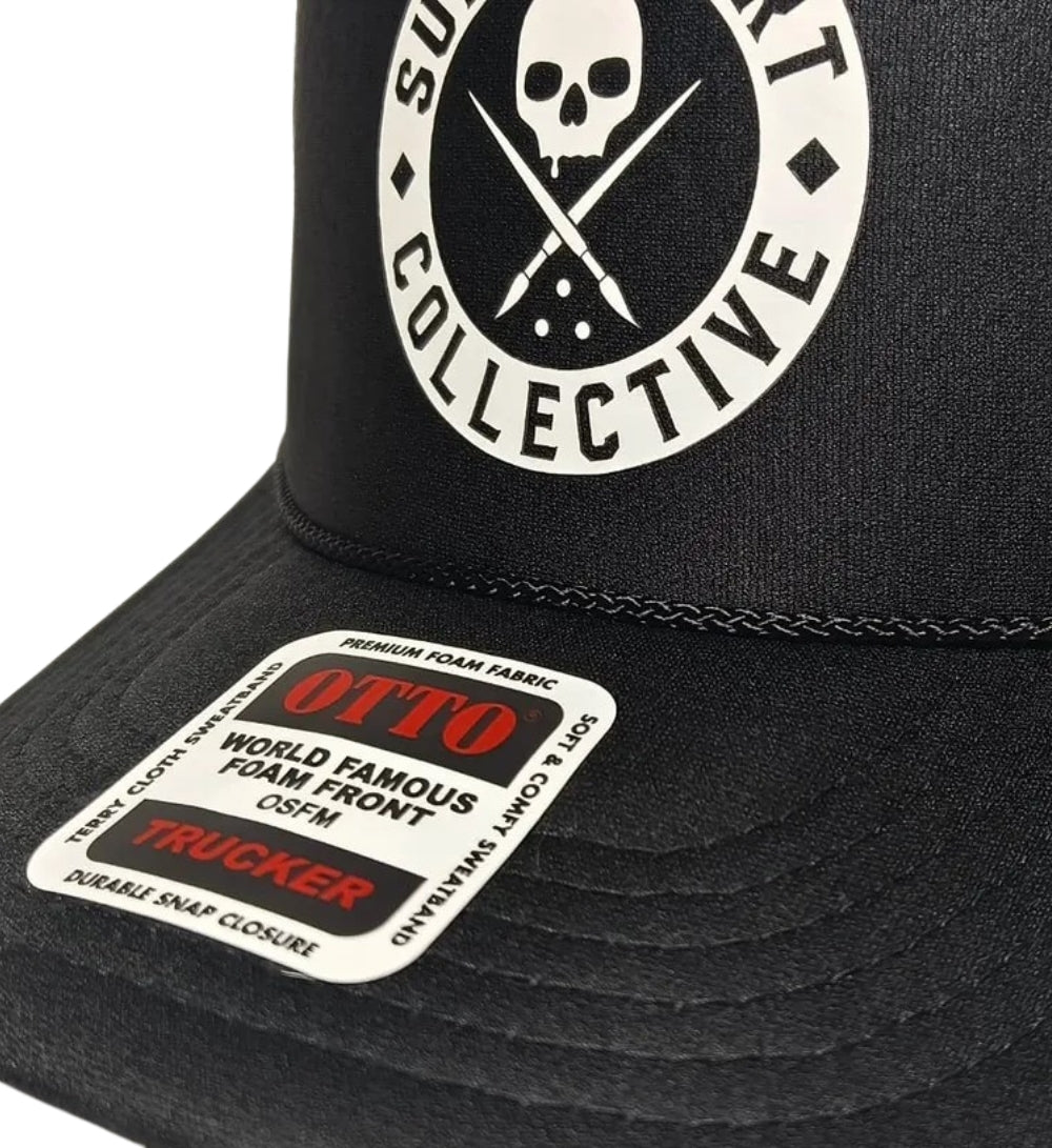BOH MESH TRUCKER BLACK/BLACK